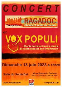 Affiche de concert