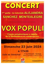Affiche de concert